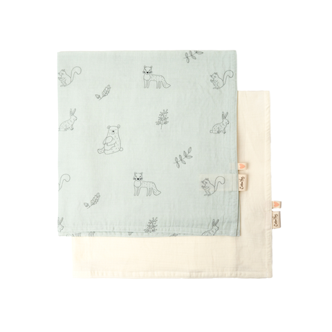 Пелени комплект “Горски животни” | 70 × 70см