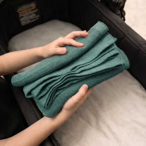 Merino blanket "Mint"