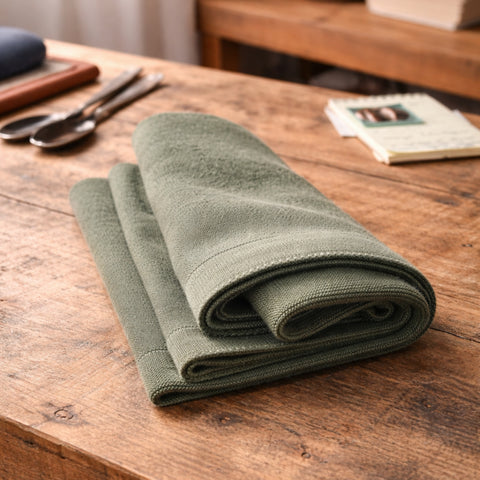 Merino blanket "Olive"