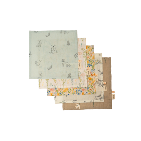 Малки кърпи комплект 5 броя | принт