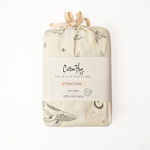 Чаршаф с ластик “Океан”