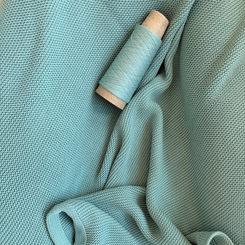 Organic cotton blanket "Mint"