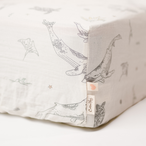 Чаршаф с ластик “Океан”