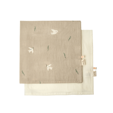 Пелени комплект “Птички” | 70 × 70см